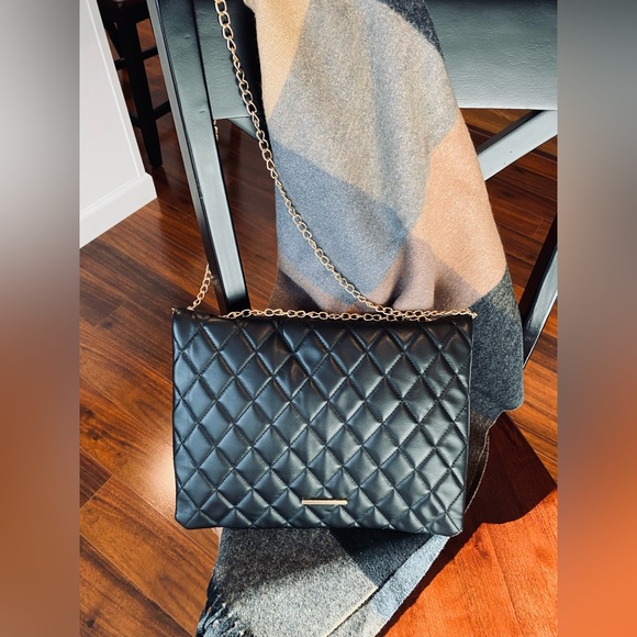 Shoulder Bag Fashion Plaid Leather Crossbody Bags Large Envelope Handbag Purses - Picture 2 of 9